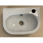   Olympia Ceramica Nicole Umywalka ścienna 36x26 cm, Biały NIC413D101 WYPRZEDAŻ EKSPOZYCJI!!