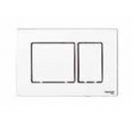 Olympia Ceramica Podwójny przycisk spłukiwania, Biały G91003