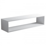 Olympia Ceramica Półka pod umywalke, ścienna 75cm, Biały ZTOP75 