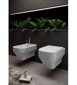 Olympia Ceramica Synthesis Deska sedesowa zwykła, Biały C6SYN01