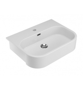 Olympia Ceramica Synthesis Umywalka ścienna 70 cm, Biały SYN4370101