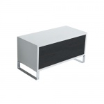 Olympia Ceramica Szafka niska z frontem w kolorze 75 cm, Czarny MO751GR