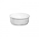 Olympia Ceramica Tris Umywalka nablatowa/wpuszczana w blat/podblatowa Ø42 cm biała LIL4242001