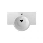 Olympia Ceramica Tutto-evo Umywalka ścienna 80 cm z półką po obu stronach, Biały TUT4180101