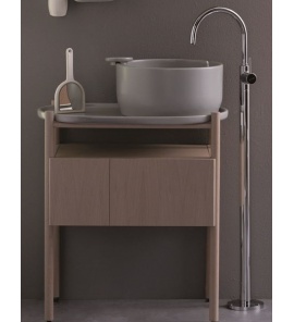 Olympia Ceramica Ukiyo-e Bateria umywalkowa podłogowa, chrom U6590CR