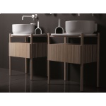 Olympia Ceramica Ukiyo-e Szafka pod umywalkę, Orzech MOUKCA