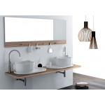 Olympia Ceramica Ukiyo-e Umywalka okrągła stawiana na blat, Biały UKI4242001