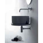 Olympia Ceramica Ukiyo-e Umywalka okrągła stawiana na blat, Biały UKI4242001