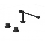 Olympia Ceramica Vinyl Bateria trzyotworowa Czarny VYNRUB23