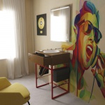 Olympia Ceramica Vinyl Konsola do montażu umywalki i kranu 620 mm, Miodowy VYNMOB6237