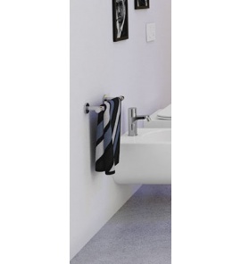 Olympia Ceramica Vinyl Uchwyt na ręcznik 350 mm Chrom VYNPS3536