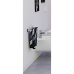 Olympia Ceramica Vinyl Uchwyt na ręcznik 350 mm Chrom VYNPS3536