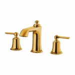 Omnires Armance Bateria umywalkowa 3-otworowa Złoty AM5214GL