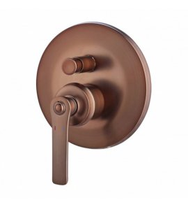 Omnires Armance Bateria wannowo-prysznicowa podtynkowa 2-drożna Miedź antyczna AM5235ORB