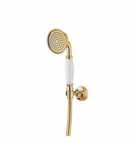 Omnires Armance Zestaw prysznicowy punktowy natynkowy Złoty ARMANCE-PGL