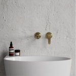 Omnires Art Deco Bateria umywalkowa podtynkowa Brąz antyczny AD5115BR