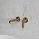 Omnires Art Deco Bateria umywalkowa podtynkowa Brąz antyczny AD5115BR