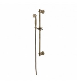 Omnires Art Deco Zestaw prysznicowy na drążku Brąz antyczny ARTDECO-SBR