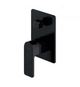 Omnires Baretti Bateria wannowo-prysznicowa podtynkowa Czarny BA7835BL