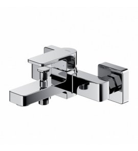 Omnires Baretti Bateria wannowa ścienna Chrom BA7830CR