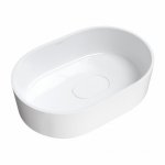 Omnires Cadence M+ Umywalka nablatowa 62x42 cm Biały połysk CADENCE620BP