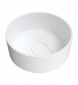 Omnires Cadence M+ Umywalka nablatowa Ø 42 cm Biały mat CADENCER420BM