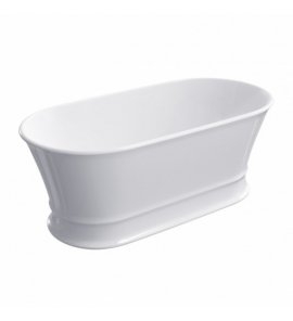 Omnires Classica M+ Wanna wolnostojąca 160x79 cm Biały połysk CLASSICAWWBP