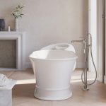 Omnires Classica M+ Wanna wolnostojąca 160x79 cm Biały połysk CLASSICAWWBP