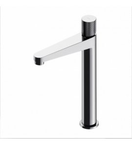 Omnires Contour Bateria umywalkowa jednootworowa wysoka bez korka Chrom CT8012CR