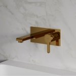 Omnires Darling Bateria umywalkowa podtynkowy Złoty DA5015GL