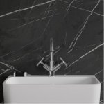 Omnires Modern Bateria umywalkowa z korkiem klik-klak Chrom C301CR