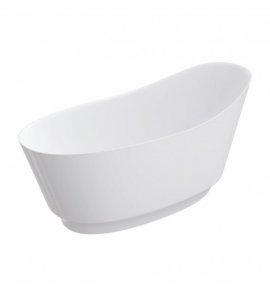 Omnires Neo M+ Wanna wolnostojąca 158x72 cm Biały połysk NEO158SWWBP