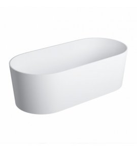 Omnires Ovo M+ Wanna wolnostojąca 160x75 cm Biały mat OVOWWBM