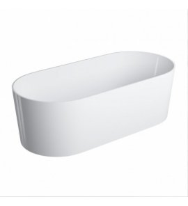 Omnires Ovo M+ Wanna wolnostojąca 160x75 cm Biały połysk OVOWWBP