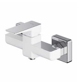 Omnires Parma Bateria prysznicowa ścienna Chrom/Biały PM7440CRB