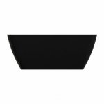 Omnires Parma M+ Wanna wolnostojąca 159x71 cm Biały/Czarny połysk PARMAWWBCP