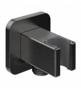 Omnires Przyłącze kątowe z uchwytem na słuchawkę Grafit 8815GR