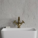   Omnires Retro Bateria umywalkowa bez korka Brąz antyczny RE7210BR