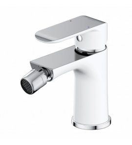 Omnires Sacramento Bateria bidetowa jednootworowa Chrom/Biały SC2320CRB