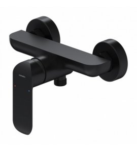 Omnires Sacramento Bateria prysznicowa ścienna Czarny SC2340BL