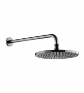 Omnires Slimline Deszczownica Ø 250 mm z ramieniem ściennym Nikiel WGSET1NI