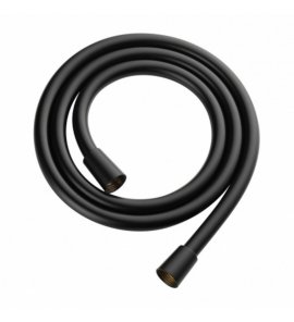 Omnires Wąż prysznicowy Czarny 028BL