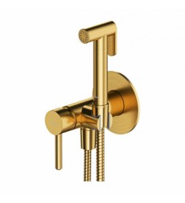 Omnires Y Zestaw bidetowy podtynkowy Złoty szczotkowany SYSYBI2GLB