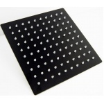 OPTIMA Zestaw wannowo-natryskowy z deszczownicą Czarny AL1844518NS