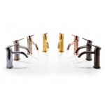 Paffoni Light Bateria umywalkowa jednootworowa bez korka chrom LIG071CR