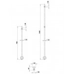 P.M.H Kares Suszarka elektryczna 9x150 chrom KAK2C