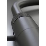 Quooker Zestaw bateria kuchenna z wyciąganą wylewką Flex Square plus zbiornik HOT 3L PRO3 Czarny mat