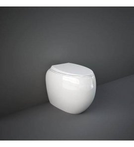 Rak Ceramika Cloud Miska WC stojąca bezrantowa 56x40 cm biały połysk CLOWC1346AWHA