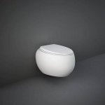Rak Ceramika Cloud Miska WC wisząca bezrantowa 56x40 cm biały mat CLOWC1446500A