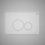 Rak Ceramika Ecofix Przycisk spłukujący biały połysk FSRAKPPL003